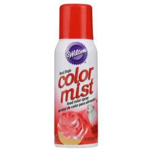 Red Color Mist Spray