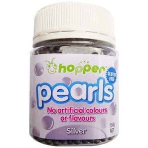 Natural Silver Pearls 100s & 1000s Sprinkles (Hopper)