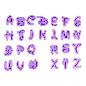 Disney Alphabet Letter Set