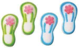 Flip Flop Cupcake Decal/Toppers