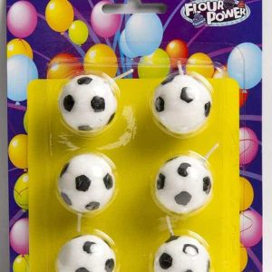 Soccerball Candle Set