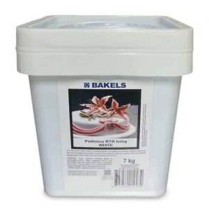 Bakels Pettinice RTR Icing/Fondant 7kg – White