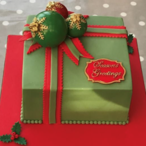 Christmas Cake Covering Class Saturday 5th November 2022 12:30pm – 3:30pm