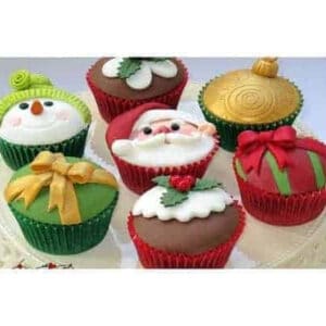 Christmas Cupcake Class Saturday 14th December 2024 12.30pm – 3pm