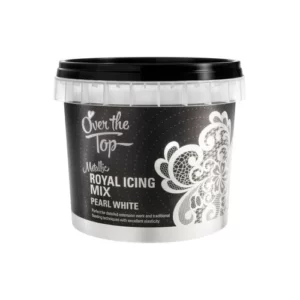 Metallic Royal Icing Mix Pearl White 150gms