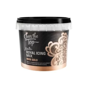 Metallic Royal Icing Mix Rose Gold 150g