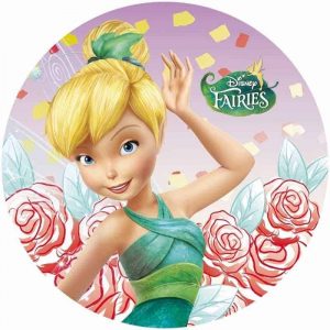 Tinkerbell Round Edible Image
