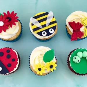 Kids Holiday Session Garden Party Cupcakes Tuesday 9th April 2024 9.30am -11.30am