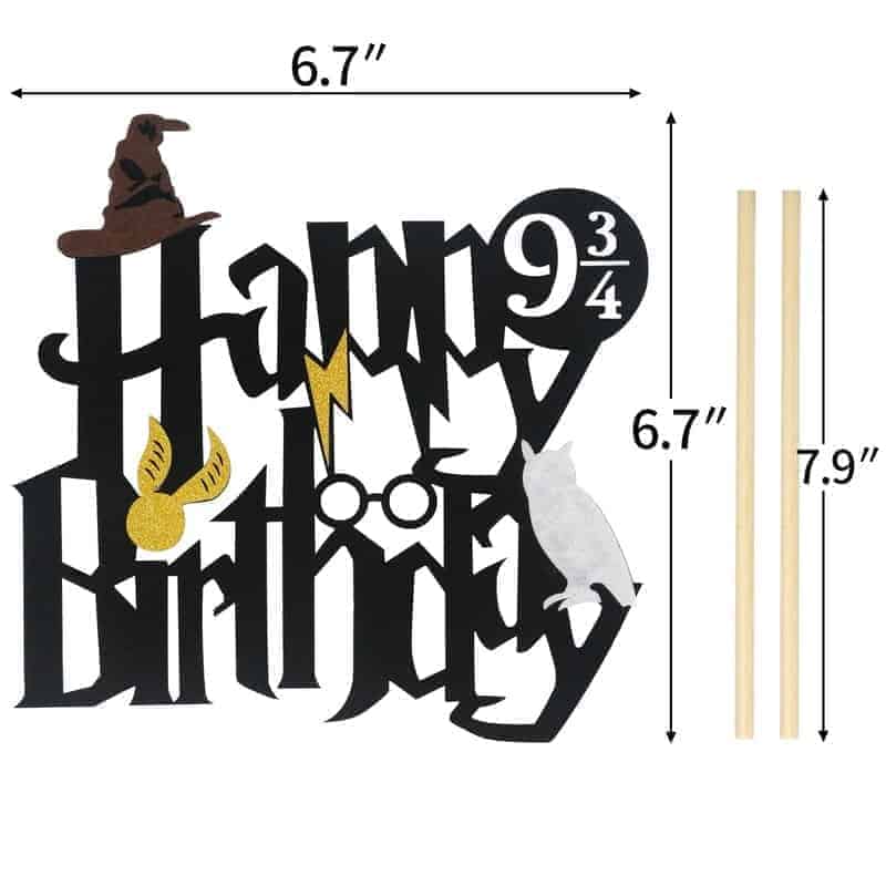 Harry Potter Cake Decorations | Harry Potter Cake Toppers | Cupcakes